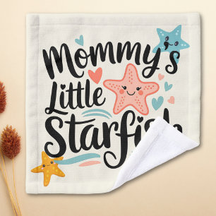 Heartwarming Mummy’s Little Starfish Wash Cloth