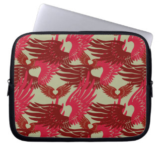 Heartwings Camouflage (red/beige) Laptop Sleeve