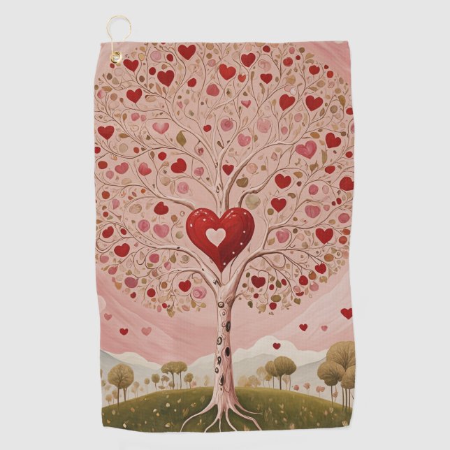 Heartwood Golf Towel (Front)