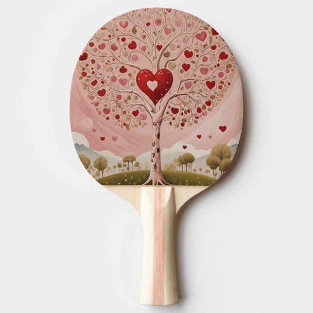 Heartwood Ping Pong Paddle (Front)