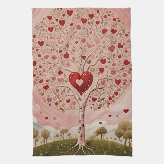 Heartwood Tea Towel (Vertical)
