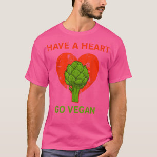 Hearty Artichoke Pun Vegan Vegetarian Vegetable Lo T-Shirt