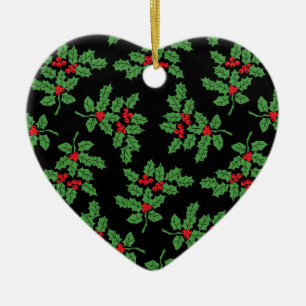 Hearty Christmas Greeting! Ceramic Tree Decoration