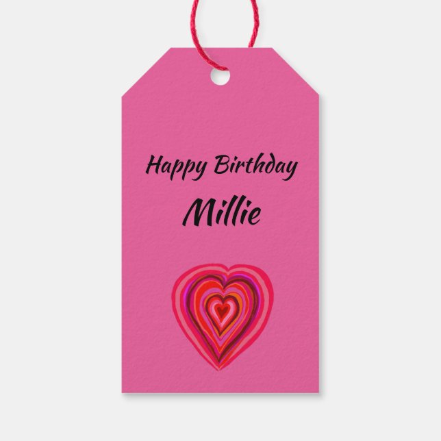 Hearty Gift Tags (Back)