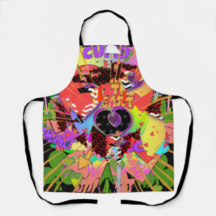 Hearty Hearts + More Kitchen Craft Barbecue  Apron