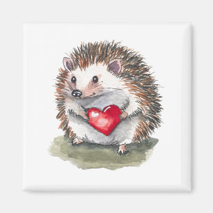 Hearty Hedgehog Magnet