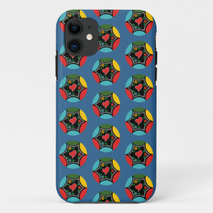 Hearty Portuguese Christmas baunle pattern Case-Mate iPhone Case