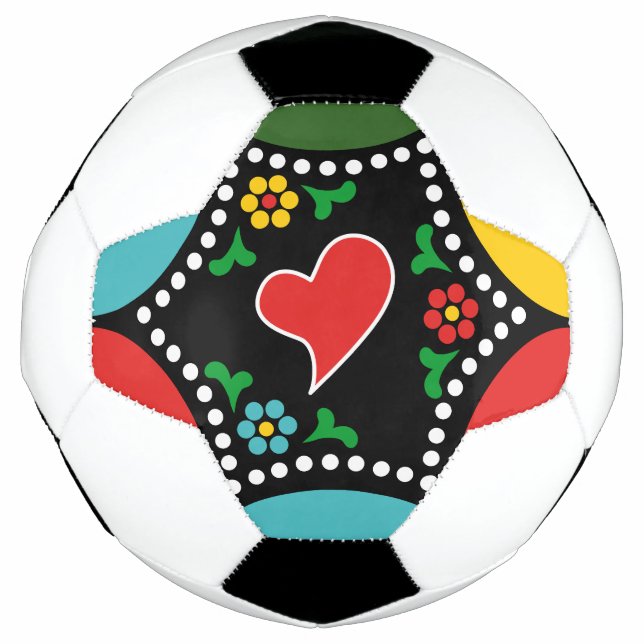 Hearty Portuguese Christmas Party and Gifts Soccer Ball (Front)