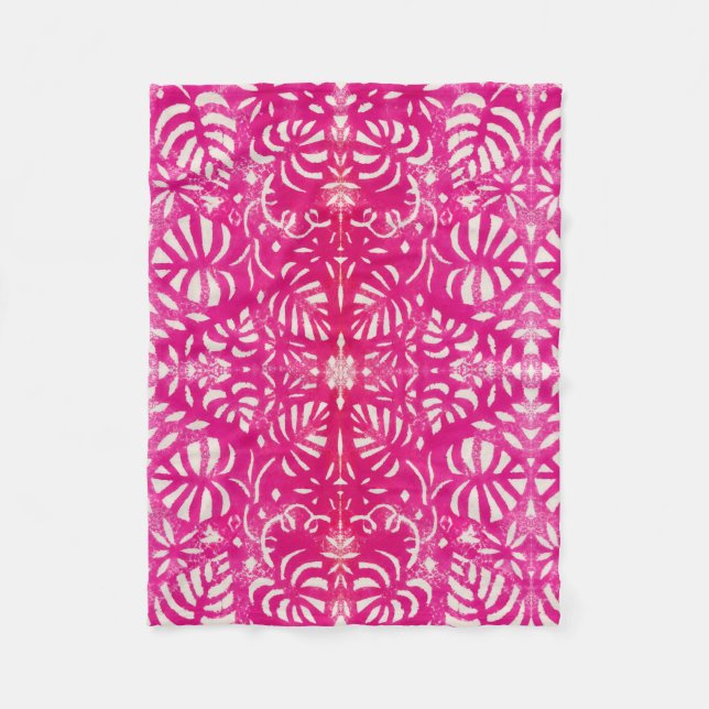 Hearty Vine Fleece Blanket (Front)