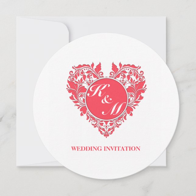 HeartyParty Invitation (Front)