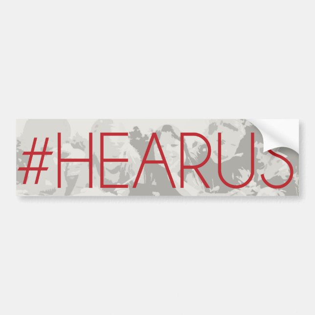 #HEARUS Bumper Sticker (Front)