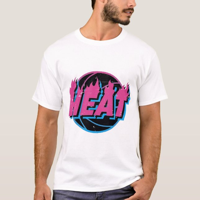 Heat Basketball T-Shirt (Front)