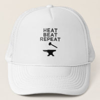 Heat Beat Repeat Funny Blacksmithing