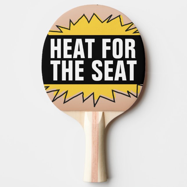 HEAT FOR THE SEAT VINTAGE PADDLES (Front)
