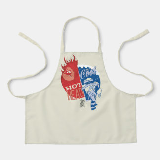 Heat Miser Hot Head & Snow Miser Mr. Cool Apron