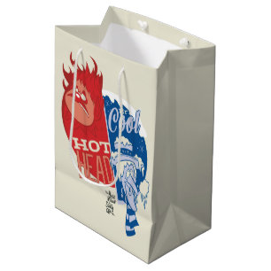 Heat Miser Hot Head & Snow Miser Mr. Cool Medium Gift Bag