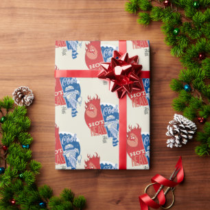 Heat Miser Hot Head & Snow Miser Mr. Cool Wrapping Paper