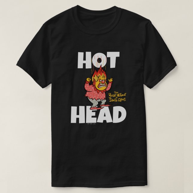 Heat Miser Hot Head T-Shirt (Design Front)