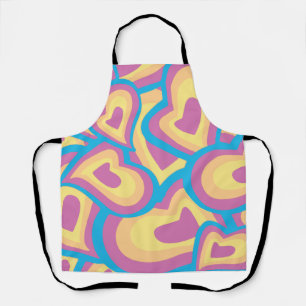Heat seamless pattern apron