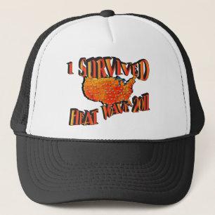 Heat Wave 2011 Map I Survived Hat