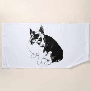 Heated-Pool Pause Beach Towel
