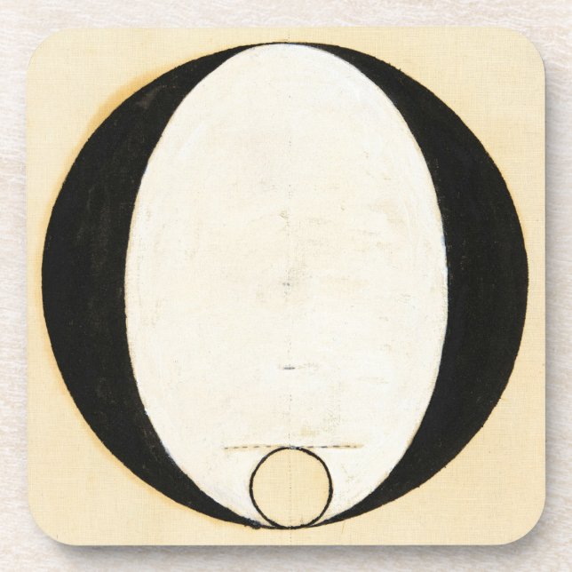 Heathens, 1920 by Hilma af Klint  Coaster (Front)