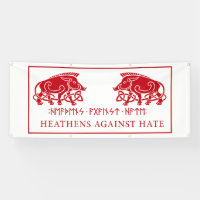 Heathens Against Hate Banner