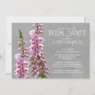 Heather Bridal Shower Invitations