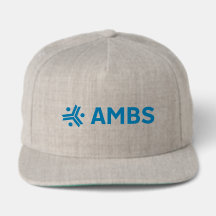 Heather gray AMBS baseball hat
