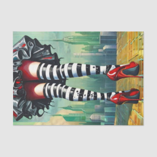 Heather Heels Witch Tissue Paper