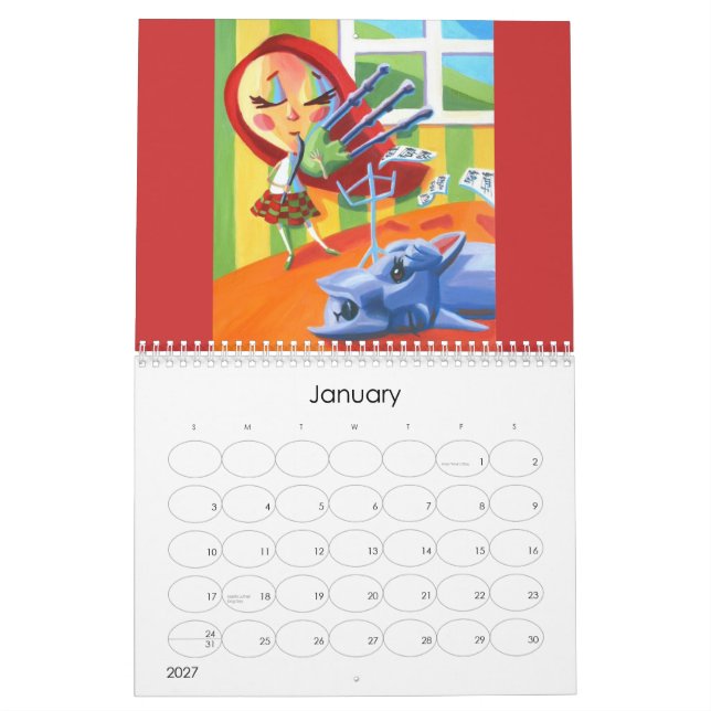 Heather Houghton 2008 Calendar (Jan 2027)