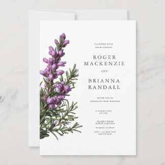 Heather Invitation