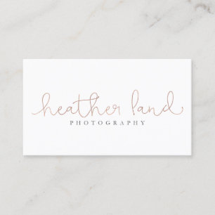 Heather Land Business Card