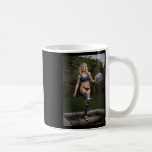 Heather Mitts Feeley Footbyll Soccer Defender Mich Coffee Mug