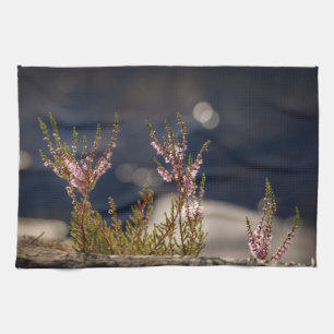 Heather Nature Photo Tea Towel