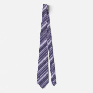 Heather purple stripes tie