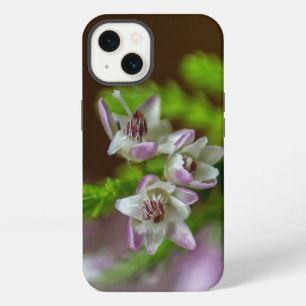 Heather Spring flower evergreen bloom purple white iPhone 13 Case