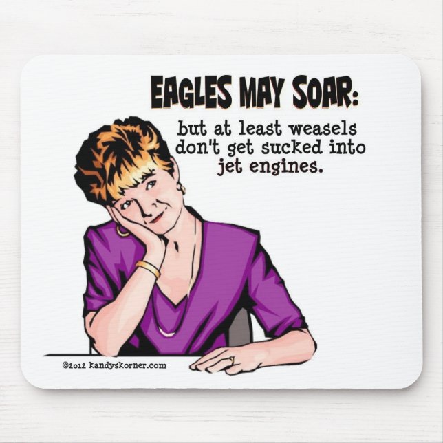 Heather's Motto Mouse Pad (Front)