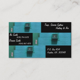 Heating & Air Business Card