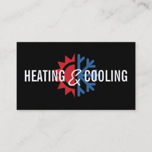 Heating and Air Conditioning Business Card