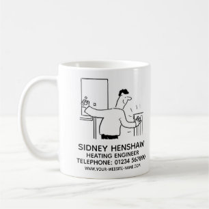 Heating Engineer Plumbing & Heating Coffee Mug