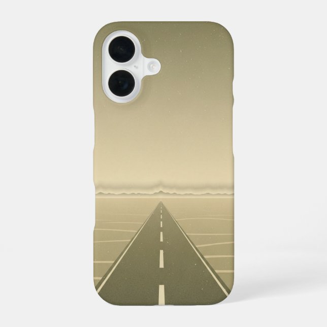 Heatline Horizon iPhone 16 Case (Back)