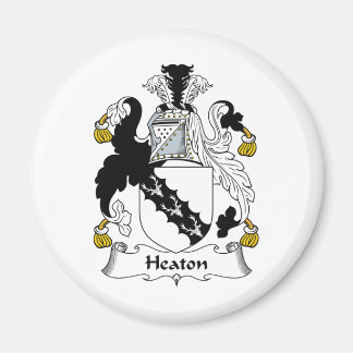 Heaton Family Crest Magnet