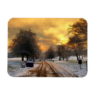 Heaton Park in the Snow Magnet