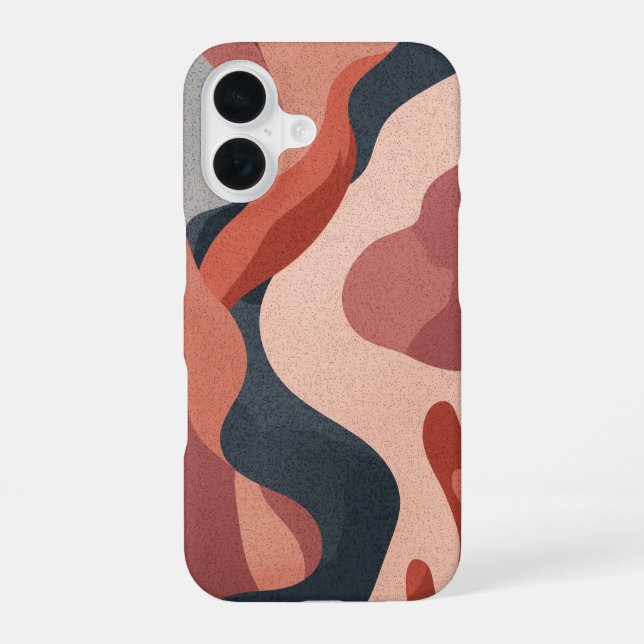 Heatwave iPhone 16 Case (Back)