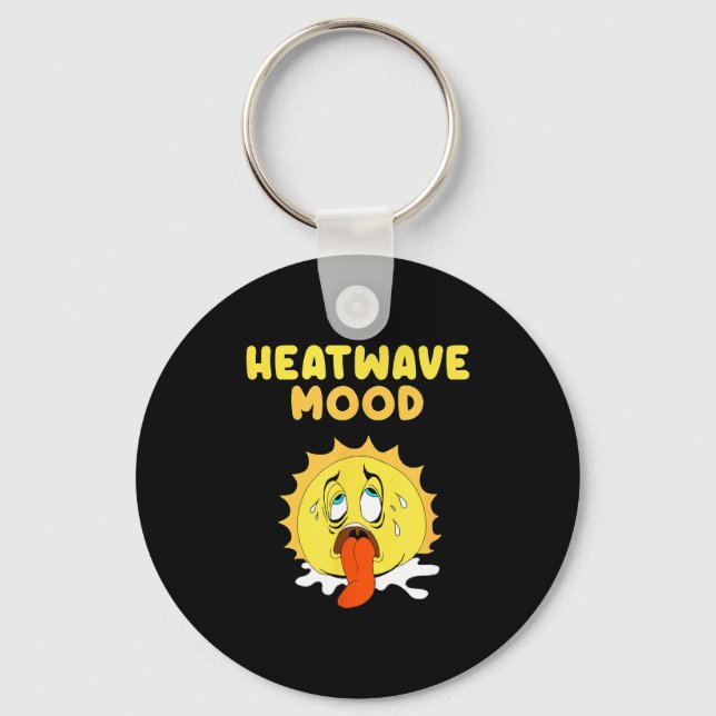 Heatwave mood  key ring (Front)