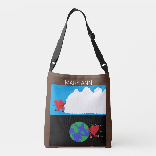 Heaven and Earth: Crossbody Bag (Back)