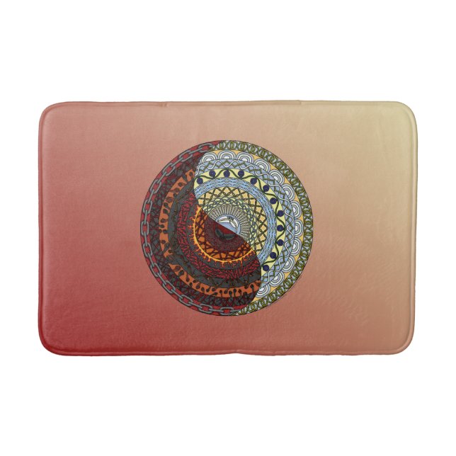 Heaven and Hell Bath Mat (Front)