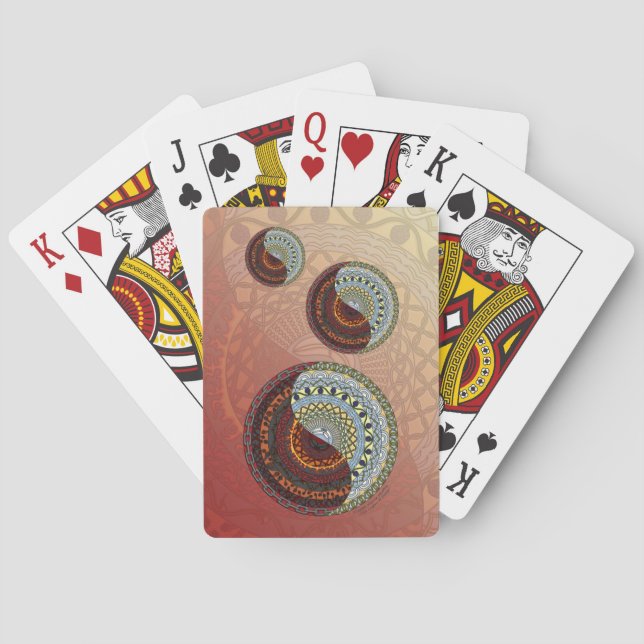 Heaven and Hell Classic Playing Cards (Back)