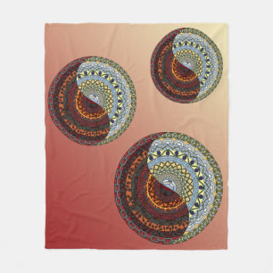 Heaven and Hell Fleece Blanket